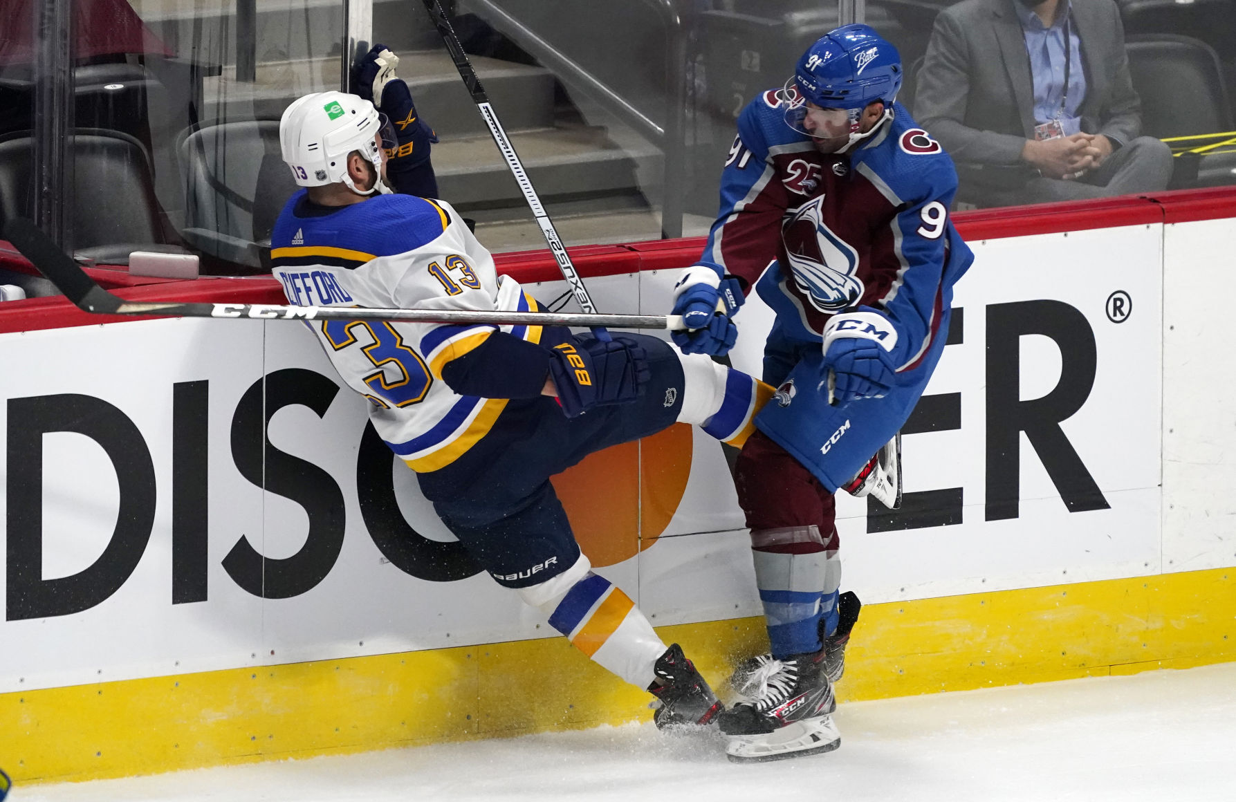 Blues Avalanche Hockey